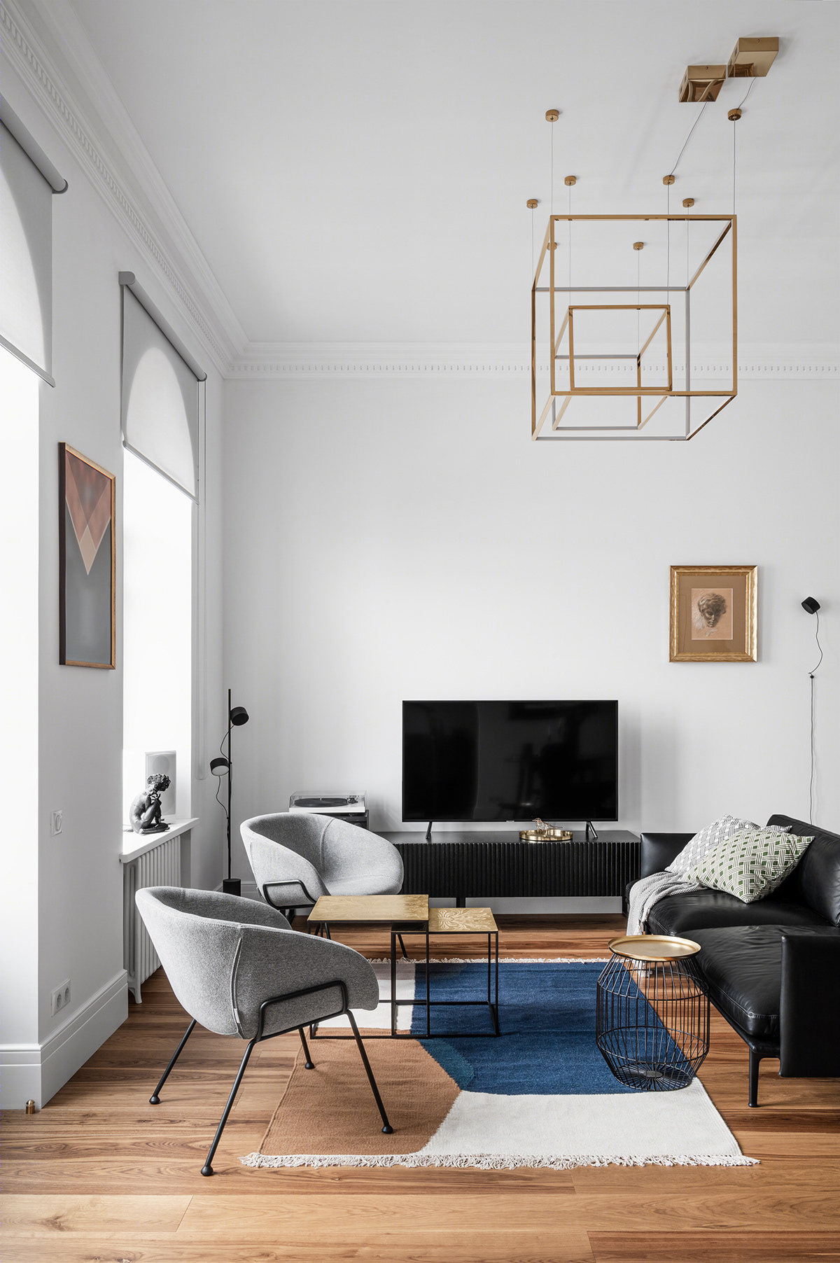 2020 年乌克兰基辅 75 平米时尚公寓设计丨ApartmentsDesign Denys Garbuziuk-3