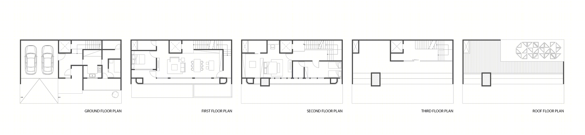 灰色现代别墅 HM House-2