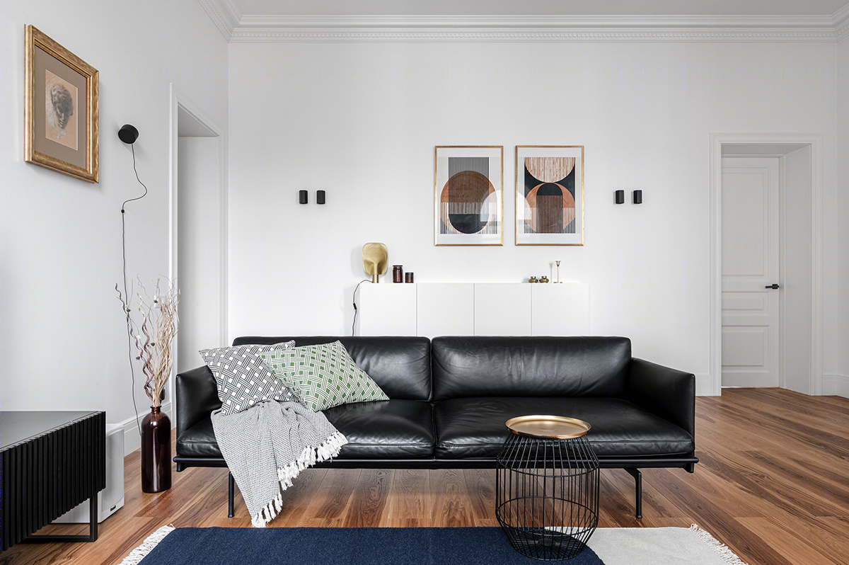 2020 年乌克兰基辅 75 平米时尚公寓设计丨ApartmentsDesign Denys Garbuziuk-4