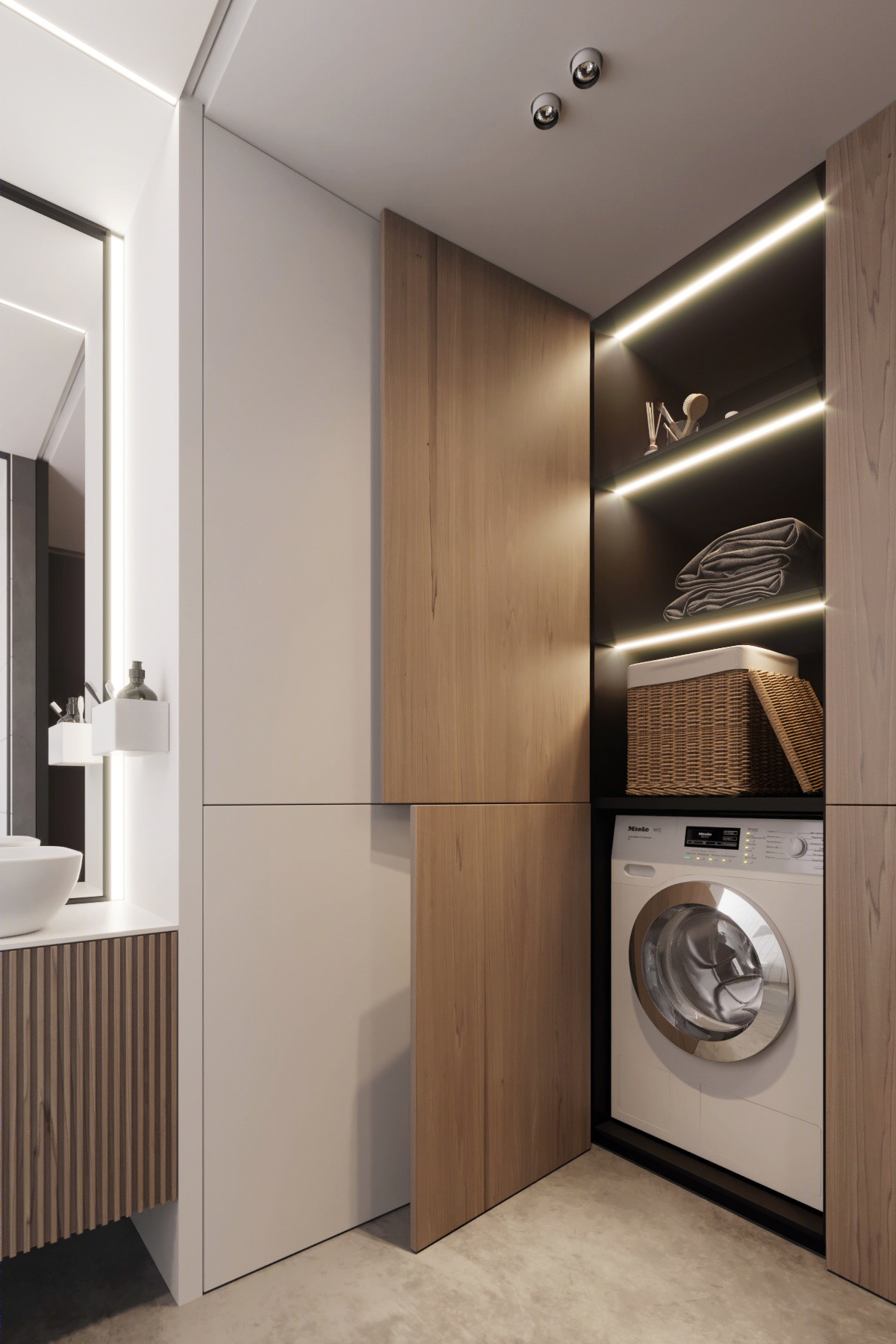 高级色系搭配打造优雅干练空间-26