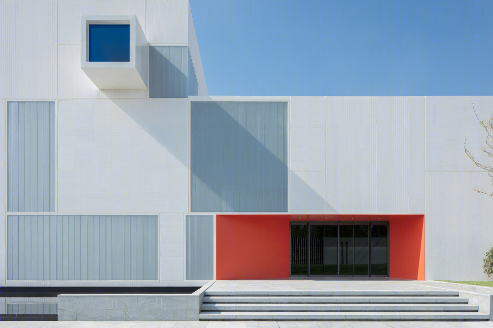 明谷设计空心正方形住宅-3