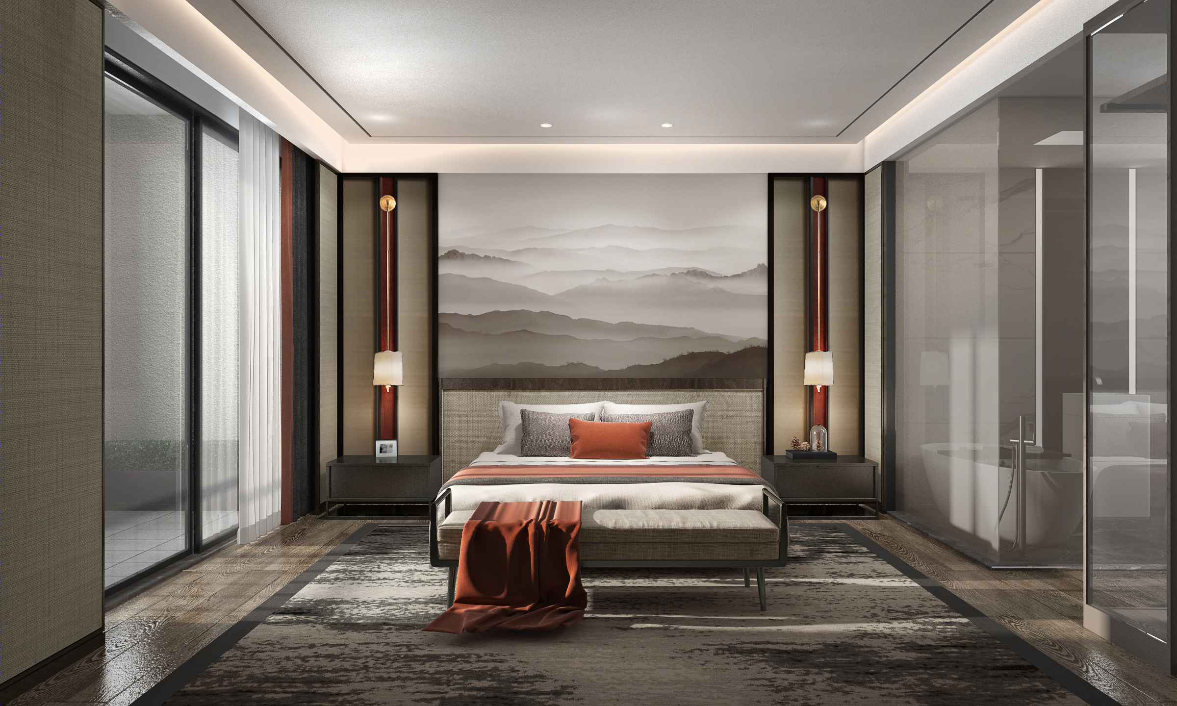 苏州建发独野湾下跌别墅 施工图+效果图+物料表-3