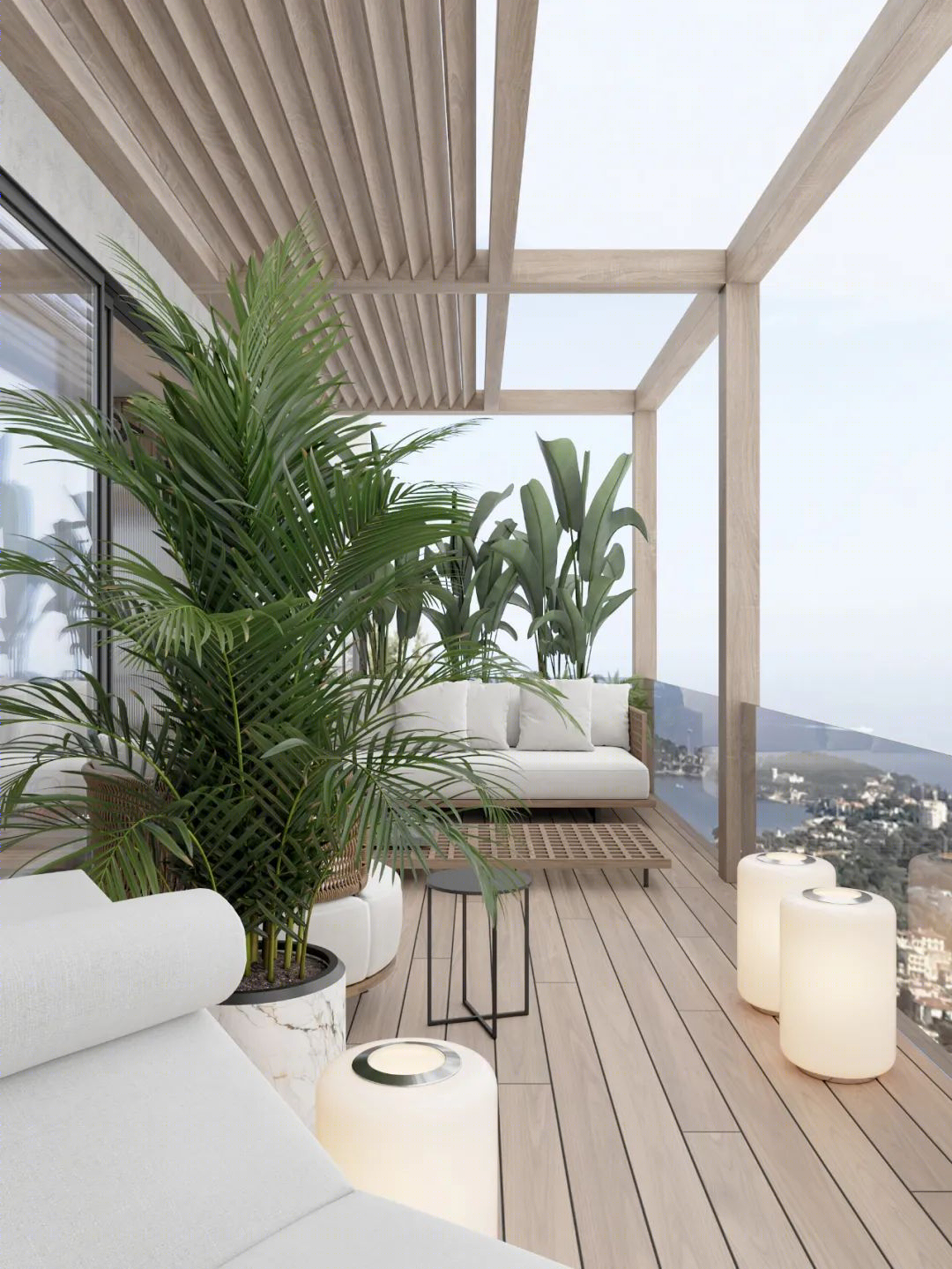 DE&DE 新作 | 95m²简约私宅,大理石与原木的和谐-17