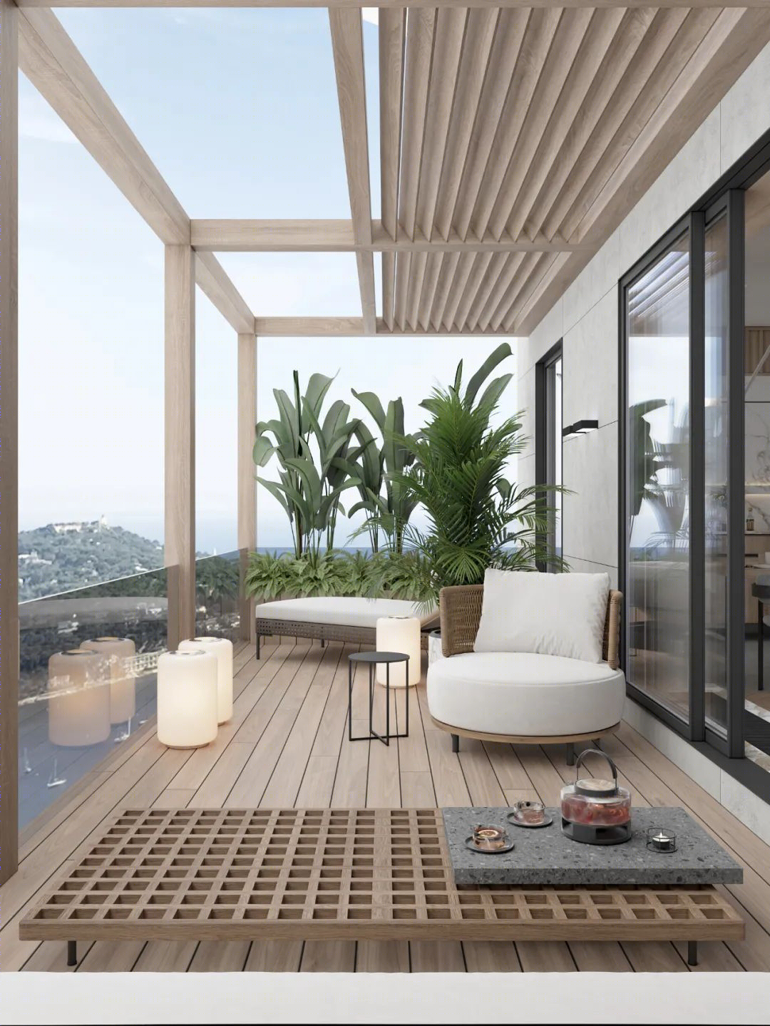 DE&DE 新作 | 95m²简约私宅，大理石与原木的和谐-18