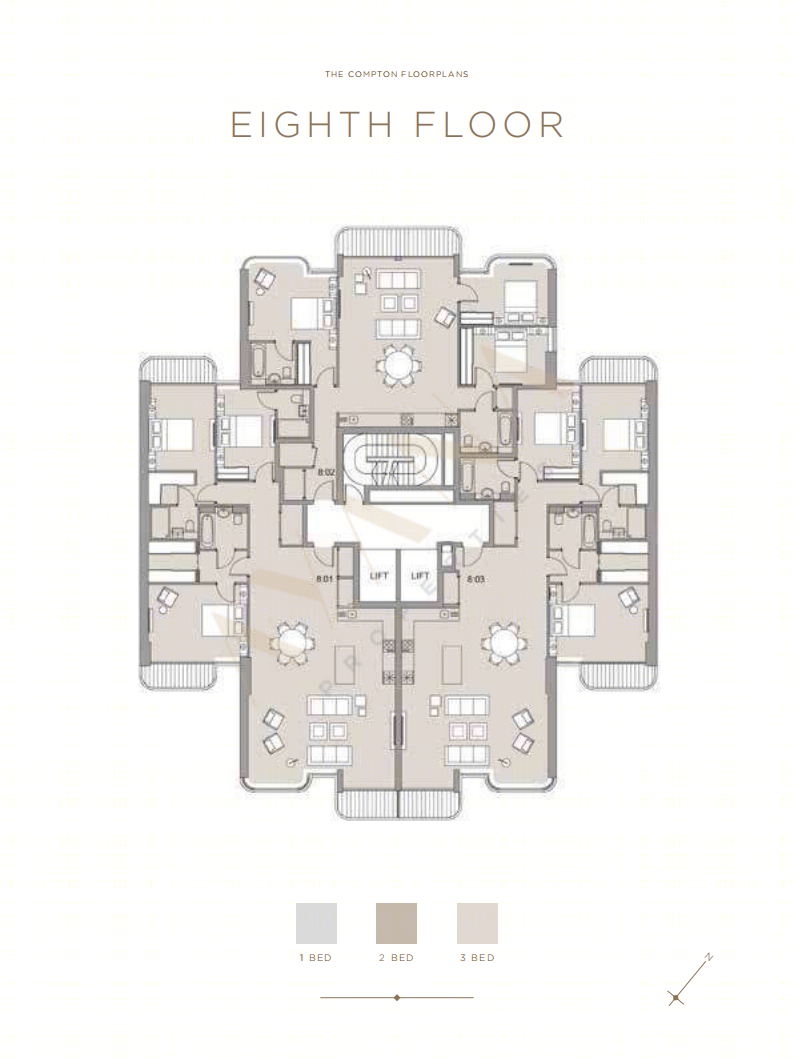 富豪伦敦的奢华公寓楼 The Compton-67