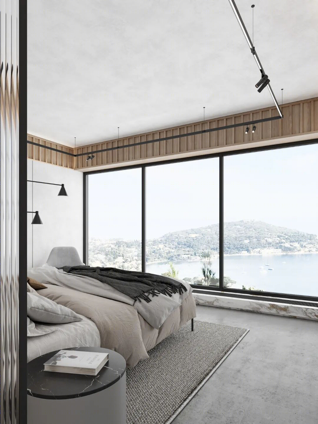 DE&DE 新作 | 95m²简约私宅,大理石与原木的和谐-23