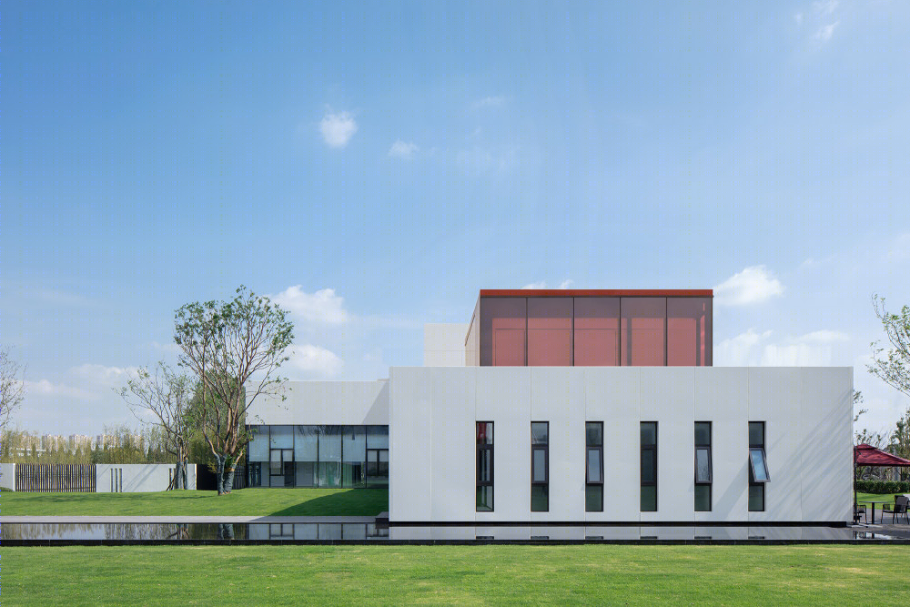 明谷设计空心正方形住宅-6