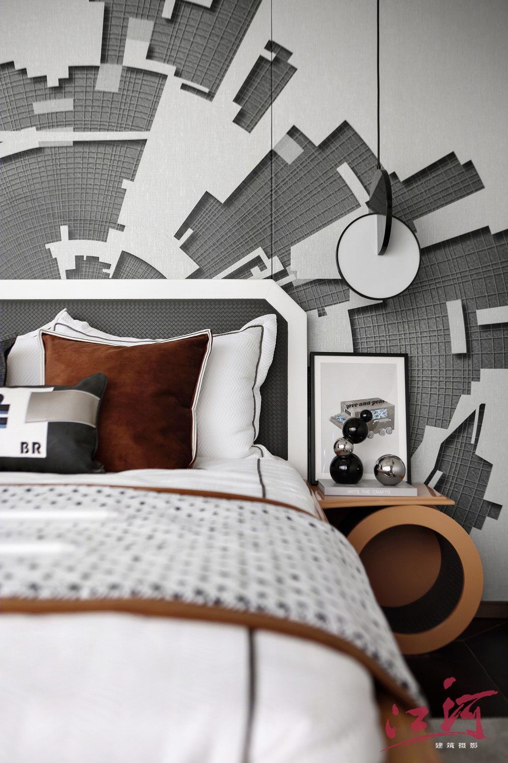 现代简约别墅样板间拍摄-18