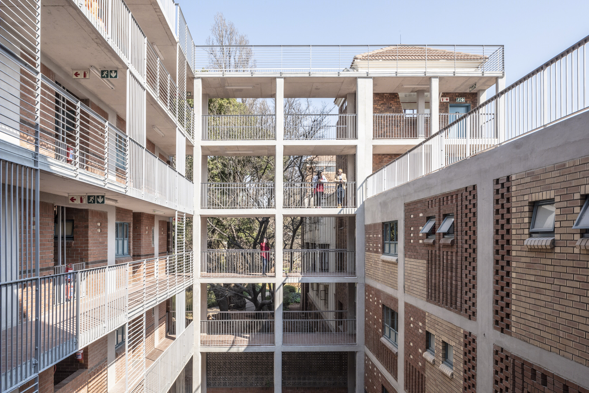融合校园环境的 Barnato Hall Addition Phase 1 设计-13