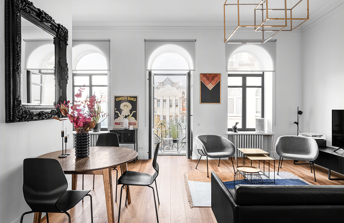 2020 年乌克兰基辅 75 平米时尚公寓设计丨ApartmentsDesign Denys Garbuziuk-15