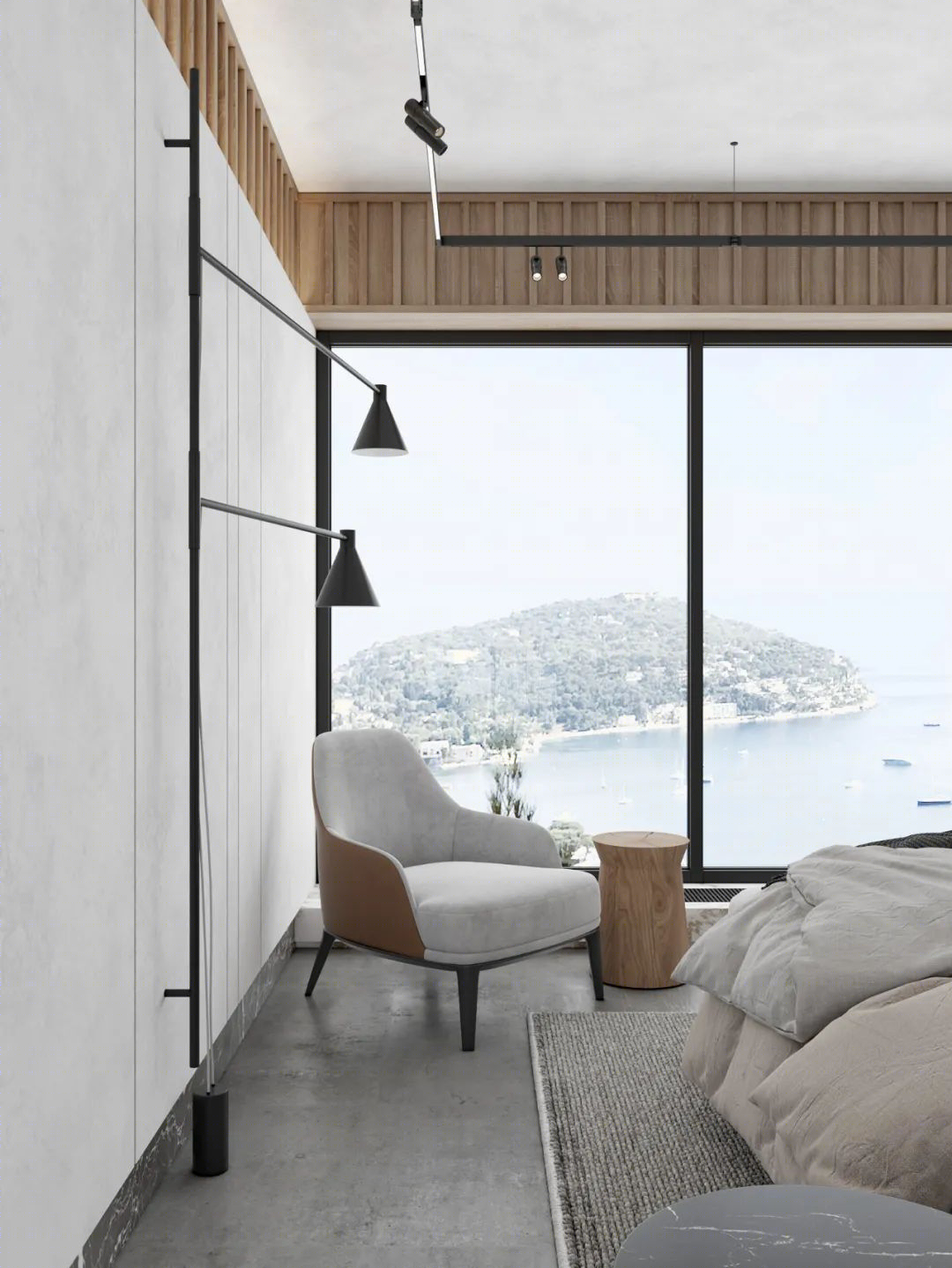 DE&DE 新作 | 95m²简约私宅，大理石与原木的和谐-24