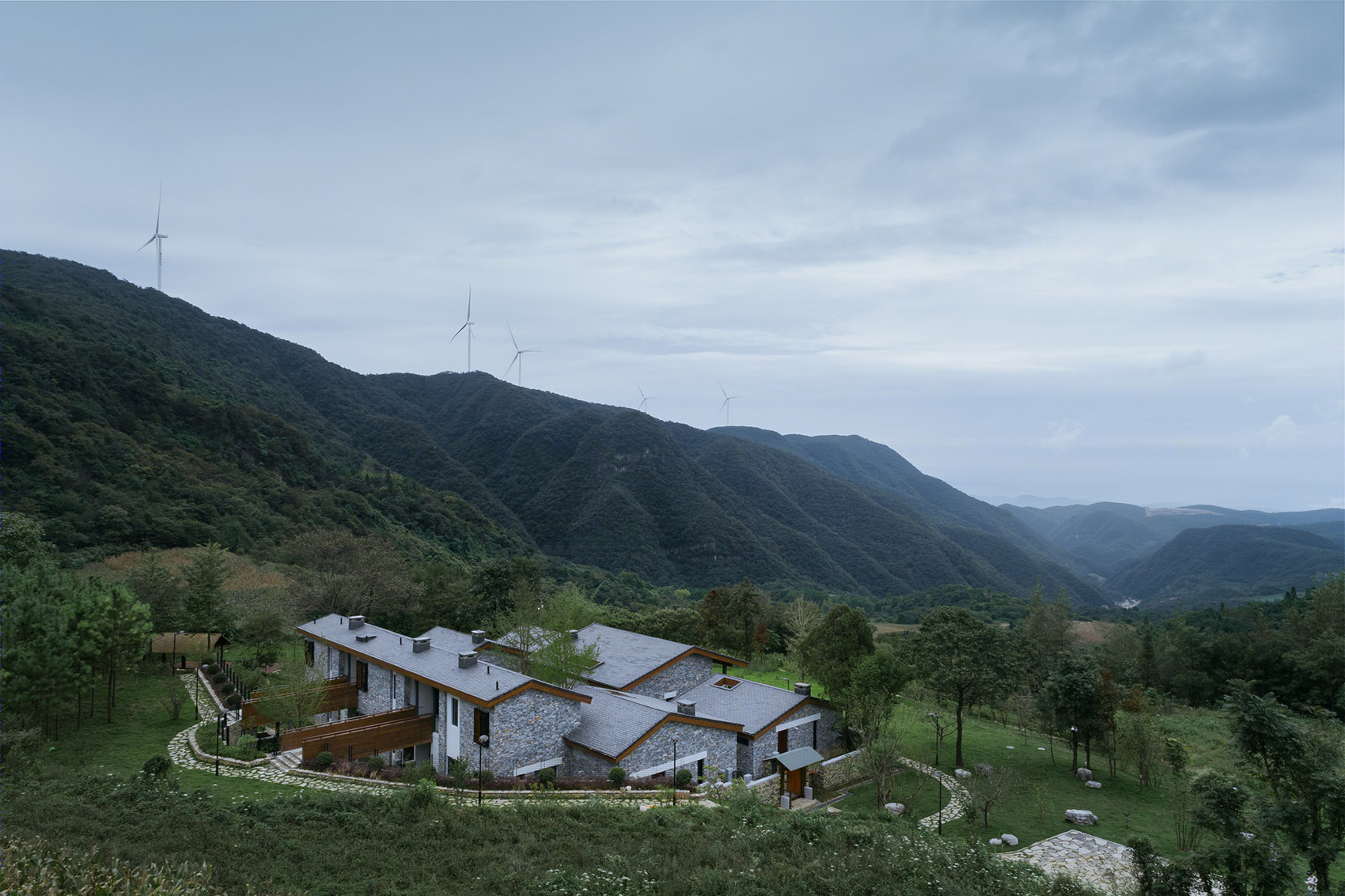 刀田驿山居丨中国湖北丨华中科技大学建筑与城市规划学院见微知筑工作室-9