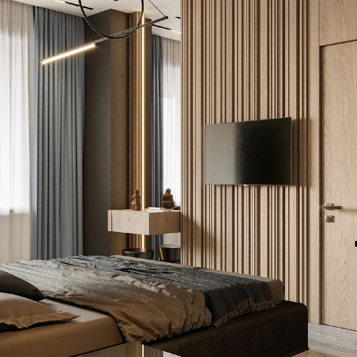 异域风情公寓设计丨Irada Allahverdiyeva-35