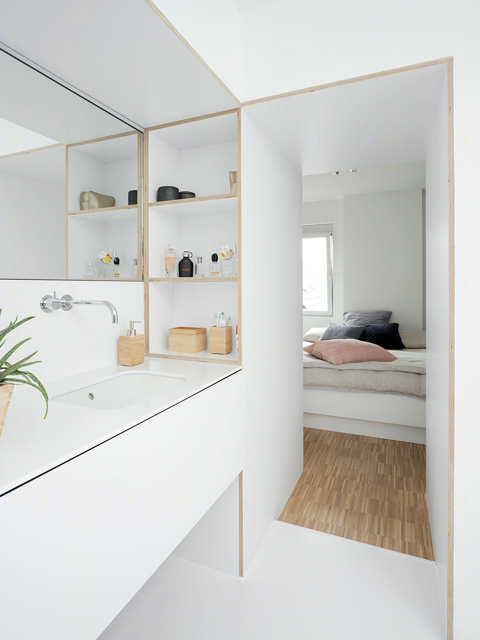 比利时一体化住宅 | 简约空间与自由功能的完美融合-27