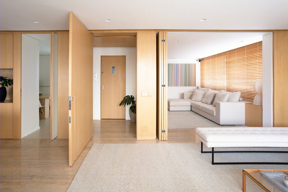 巴西现代简约石灰华公寓丨MAB3 Arquitetura-4