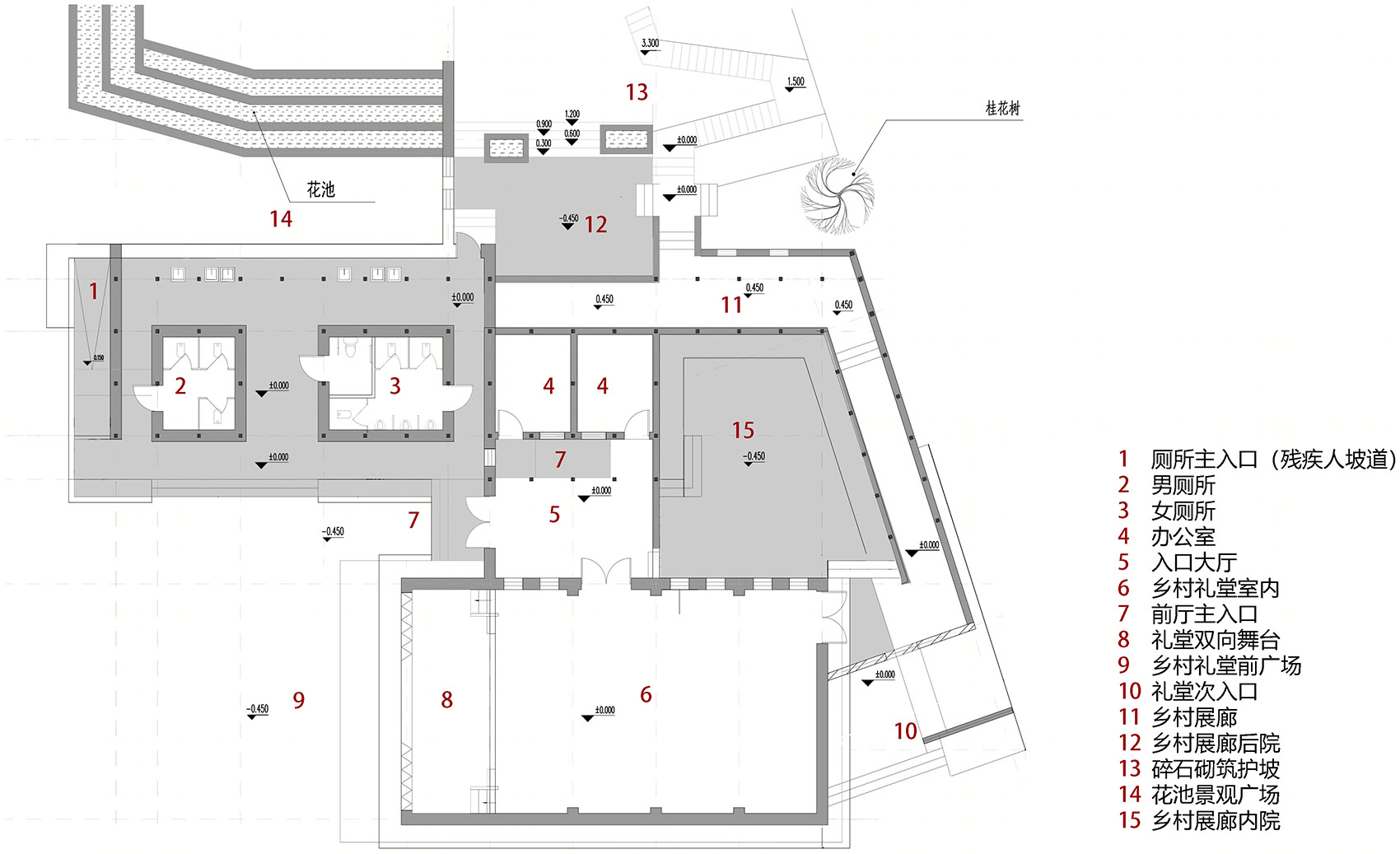 张培刚故居乡村礼堂丨华中科技大学谭刚毅教授工作室-54