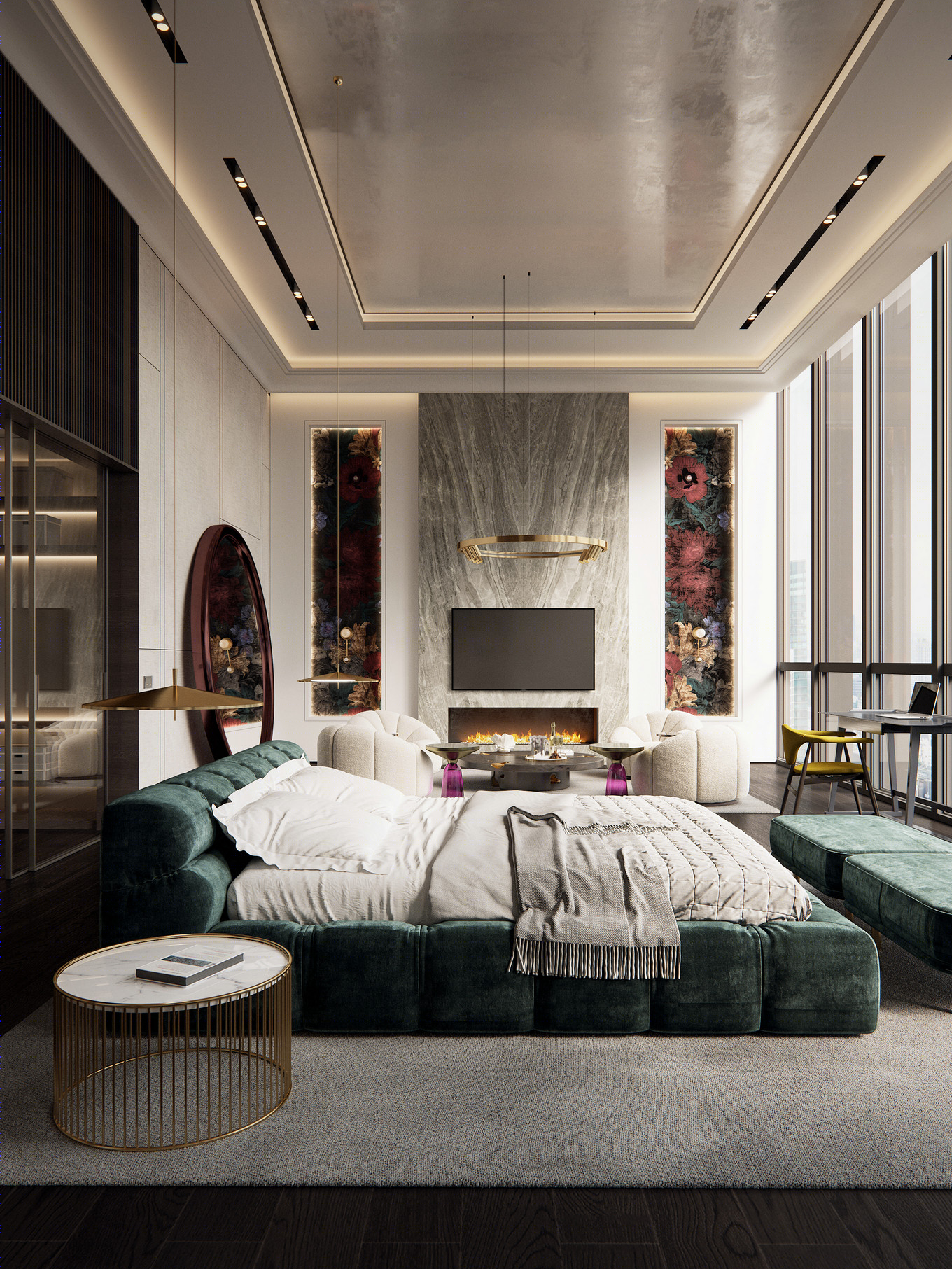时尚演绎，知名设计师打造的多彩空间-4