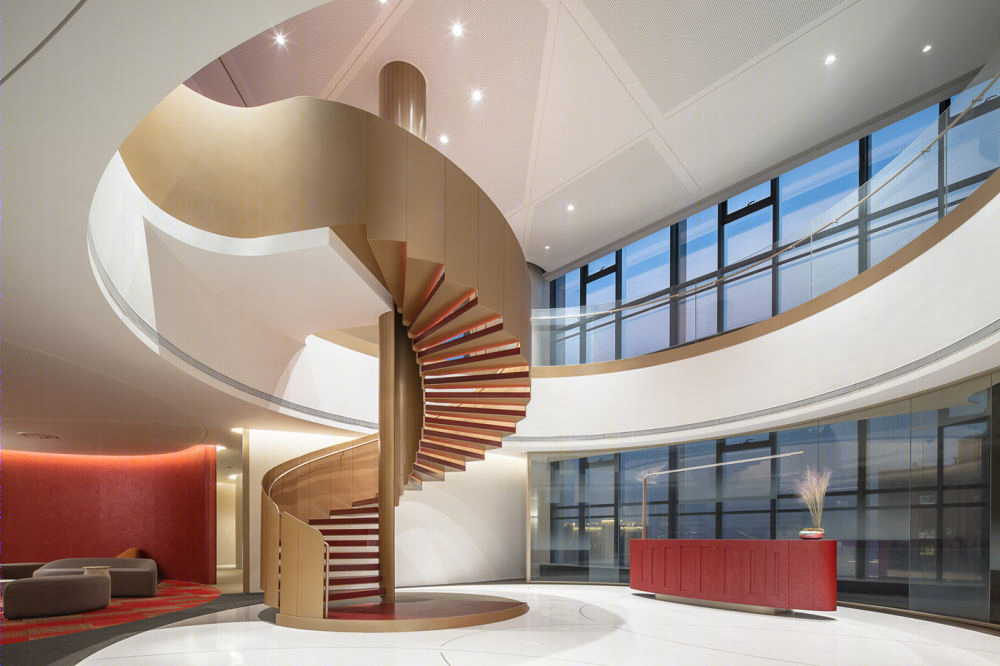 普汇中金办公室丨中国西安丨HONG Designworks-0