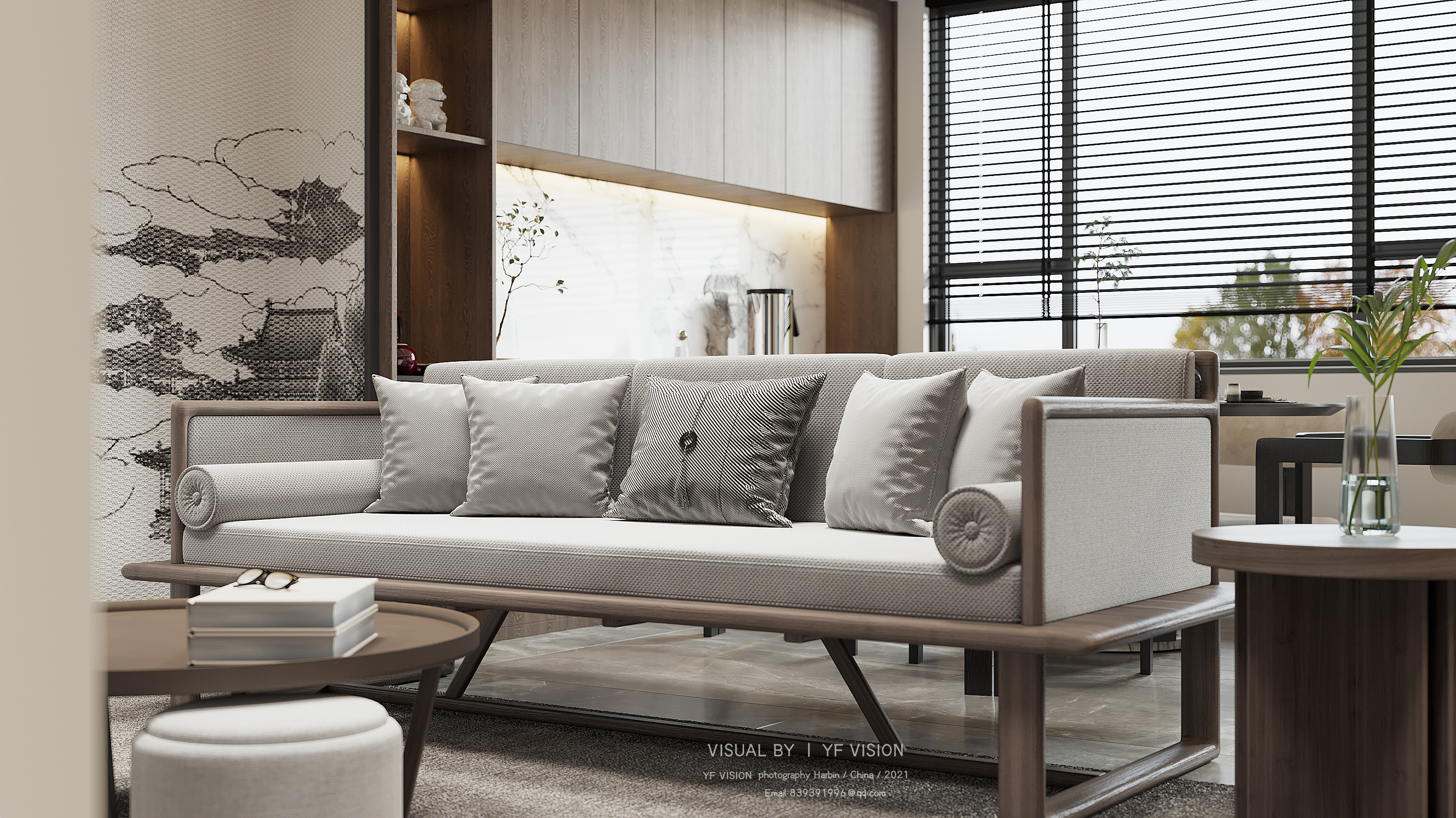 新中式空间设计丨掌镜设计-3