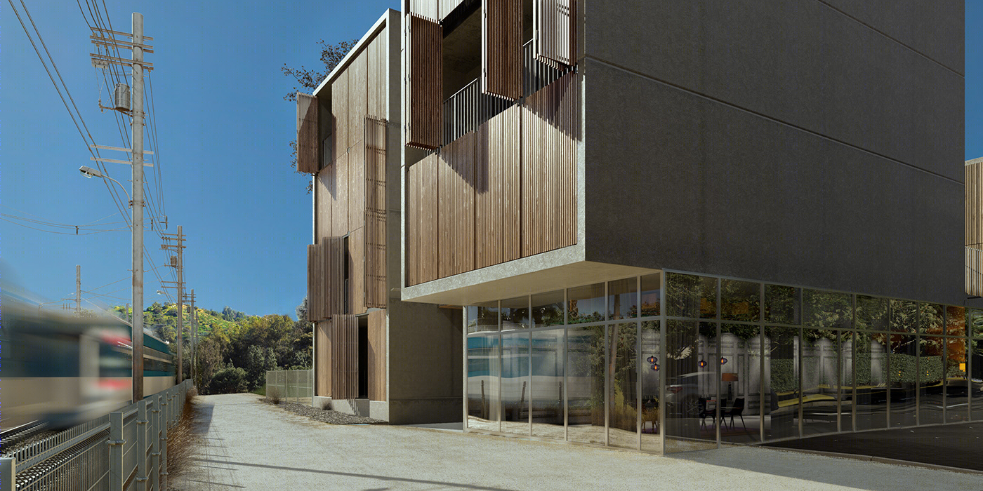 创意光影下的法国 Monsumm 建筑可视化-16