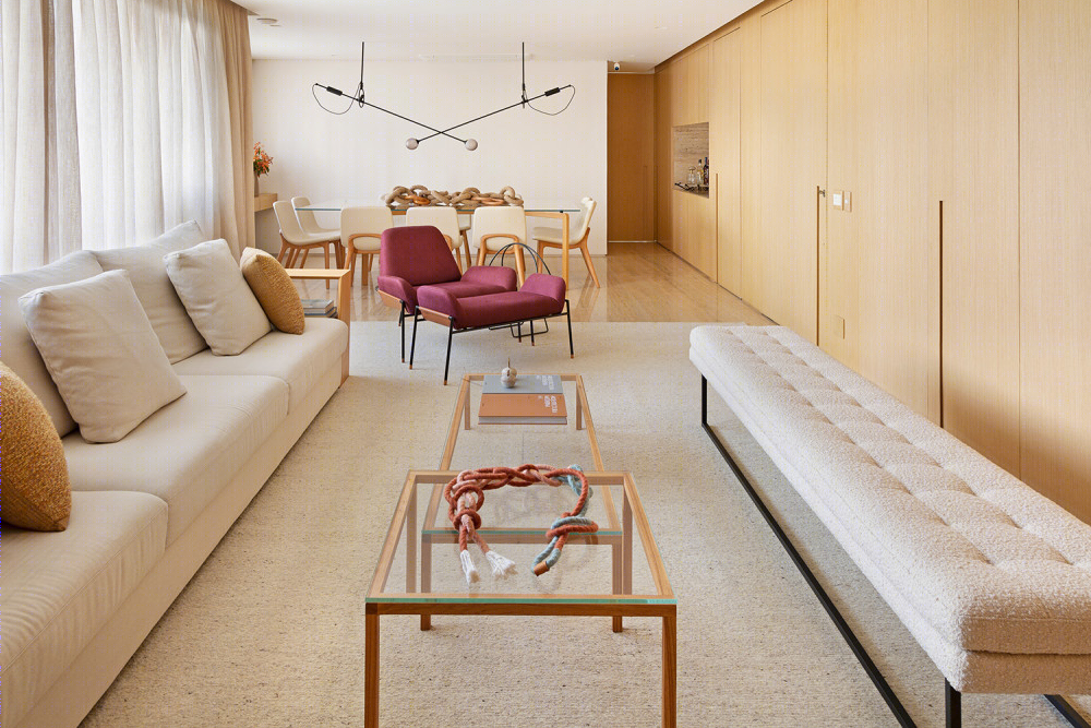 巴西现代简约石灰华公寓丨MAB3 Arquitetura-6