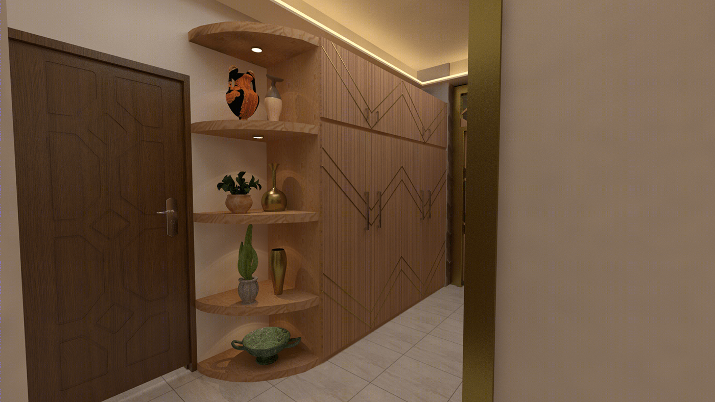 Anastasiya Gushchina丨平层丨New Scaton Project 3D Visualization-1