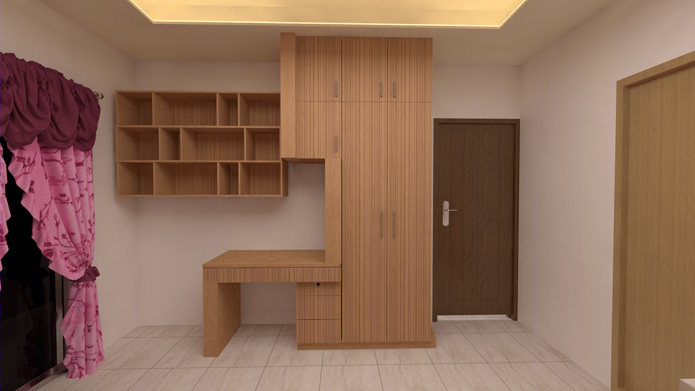 Anastasiya Gushchina丨平层丨New Scaton Project 3D Visualization-2