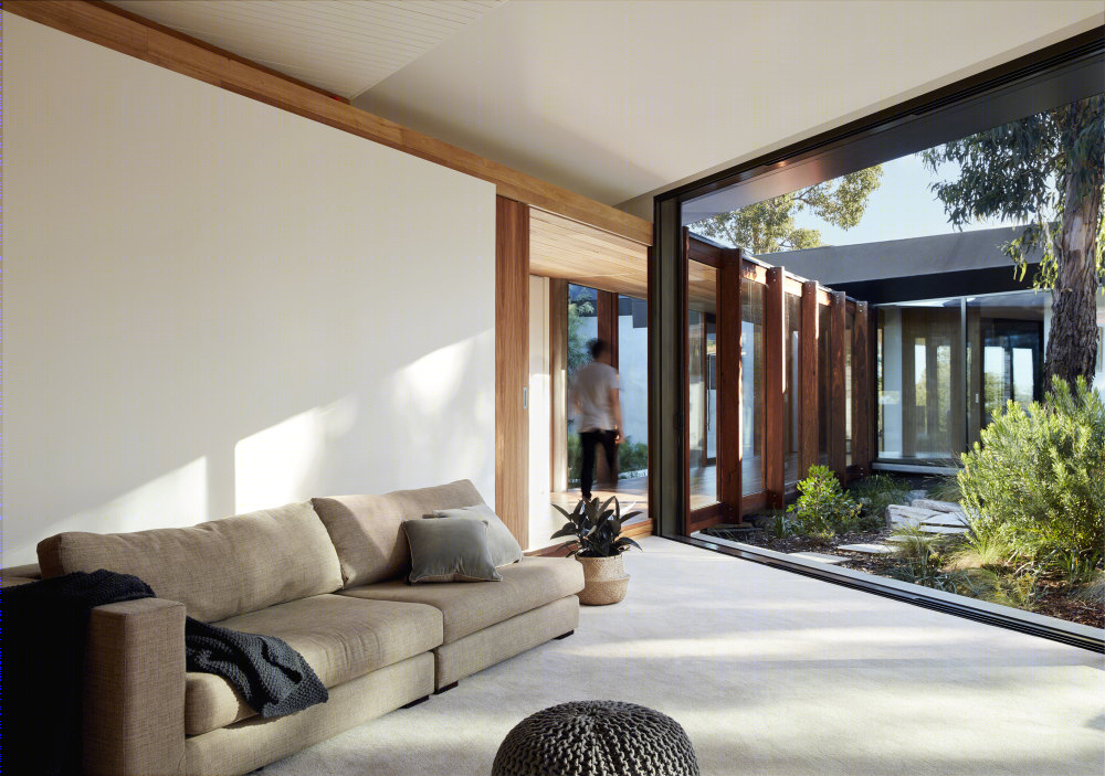 墨尔本森林里的观景胜地——Turco and Associates 设计的 Mornington 半岛住宅-22