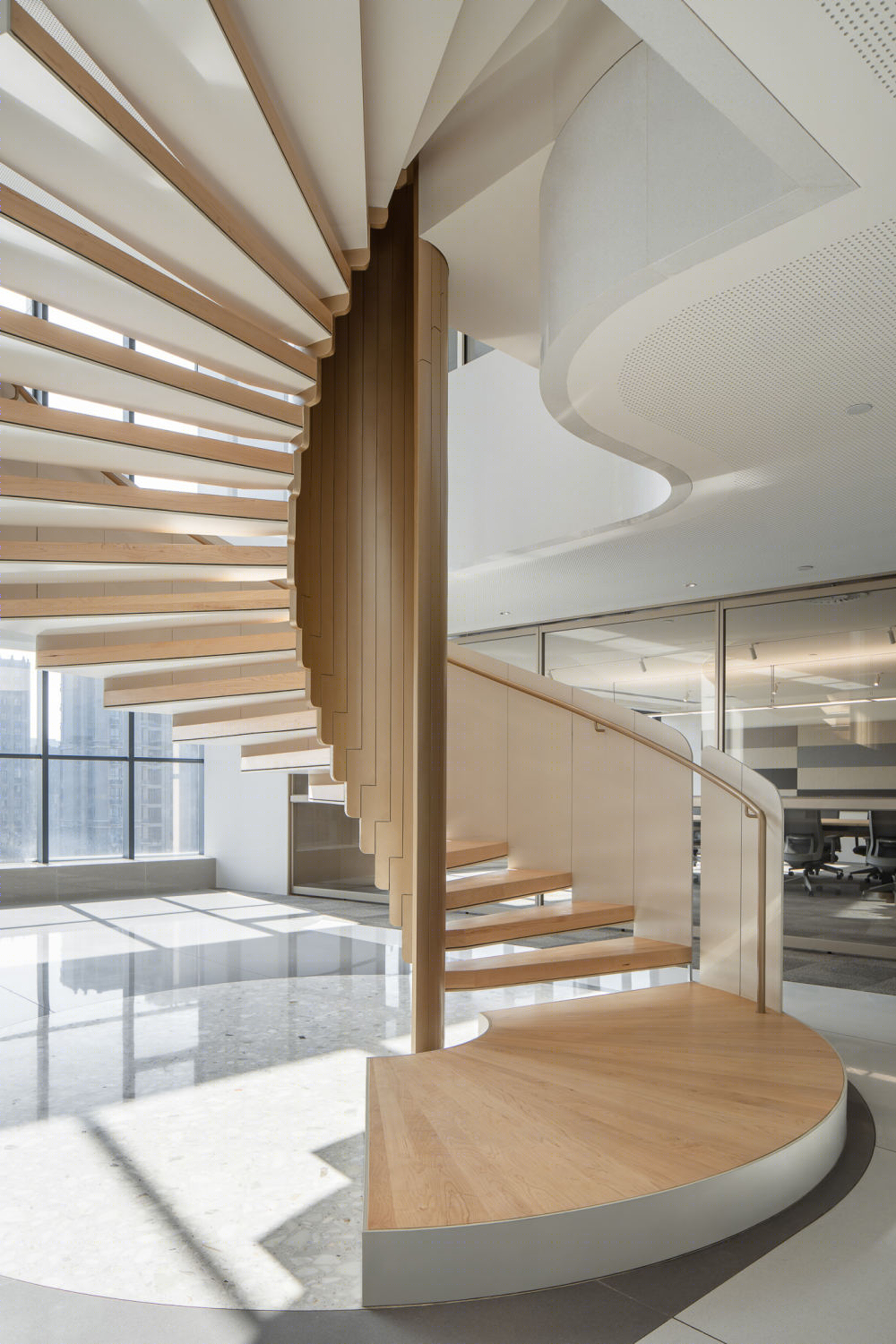 普汇中金办公室丨中国西安丨HONG Designworks-10