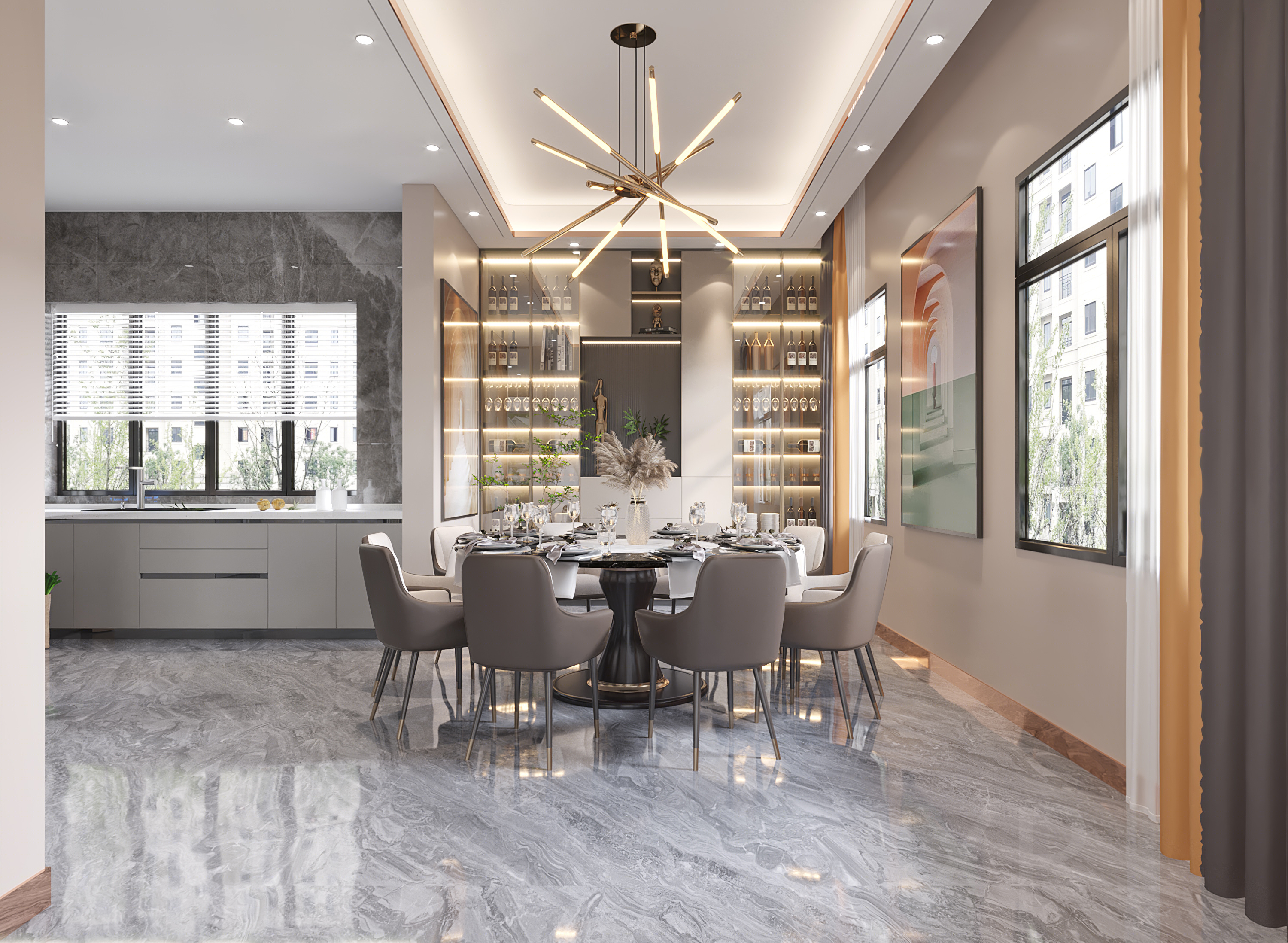 混搭风别墅设计-13