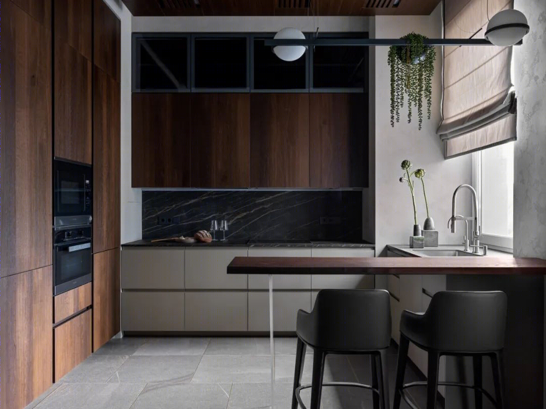 DE&DE 新作 | 95m²简约私宅,大理石与原木的和谐-36