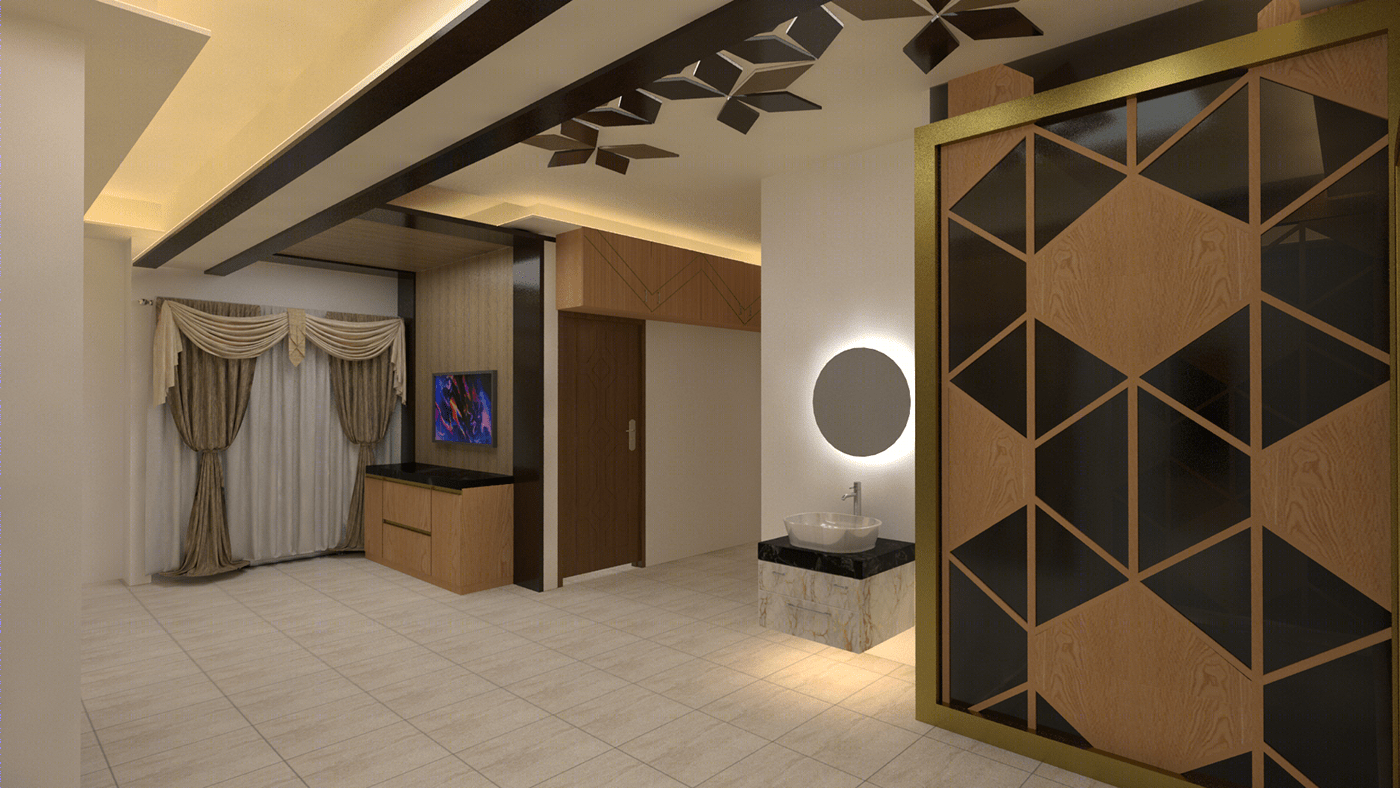 Anastasiya Gushchina丨平层丨New Scaton Project 3D Visualization-3