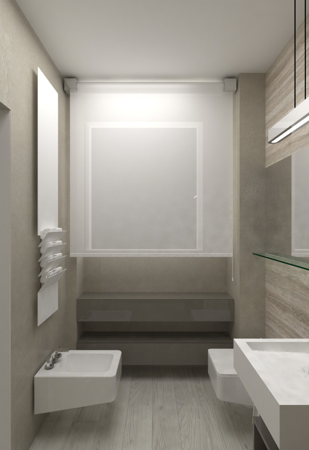 罗马河畔公寓，简约与古典的完美融合-15