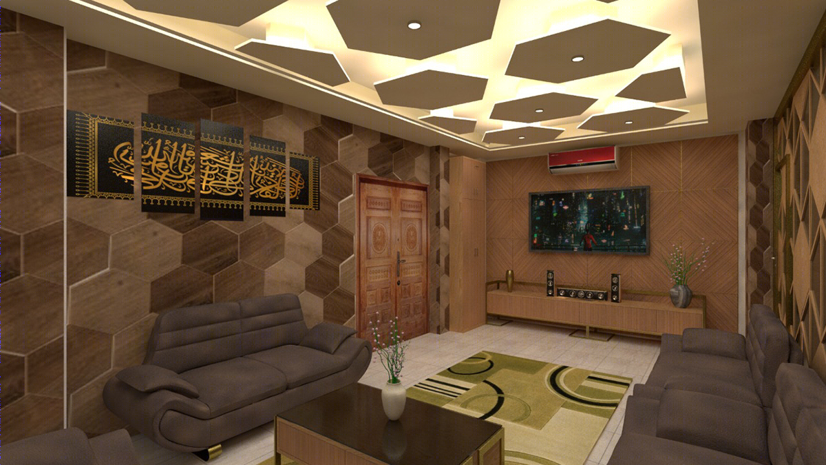 Anastasiya Gushchina丨平层丨New Scaton Project 3D Visualization-5