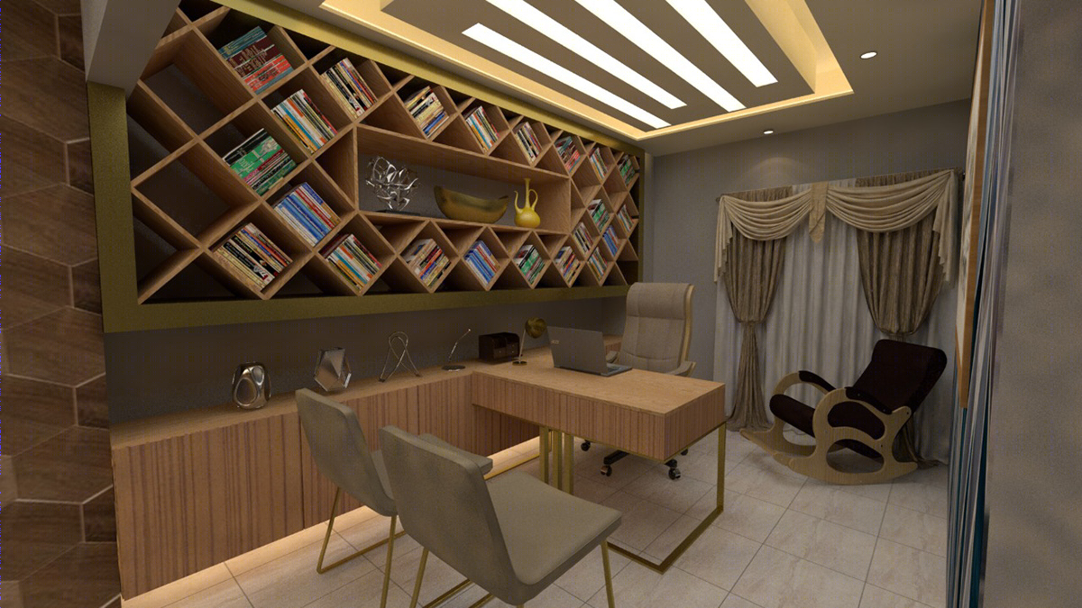 Anastasiya Gushchina丨平层丨New Scaton Project 3D Visualization-6
