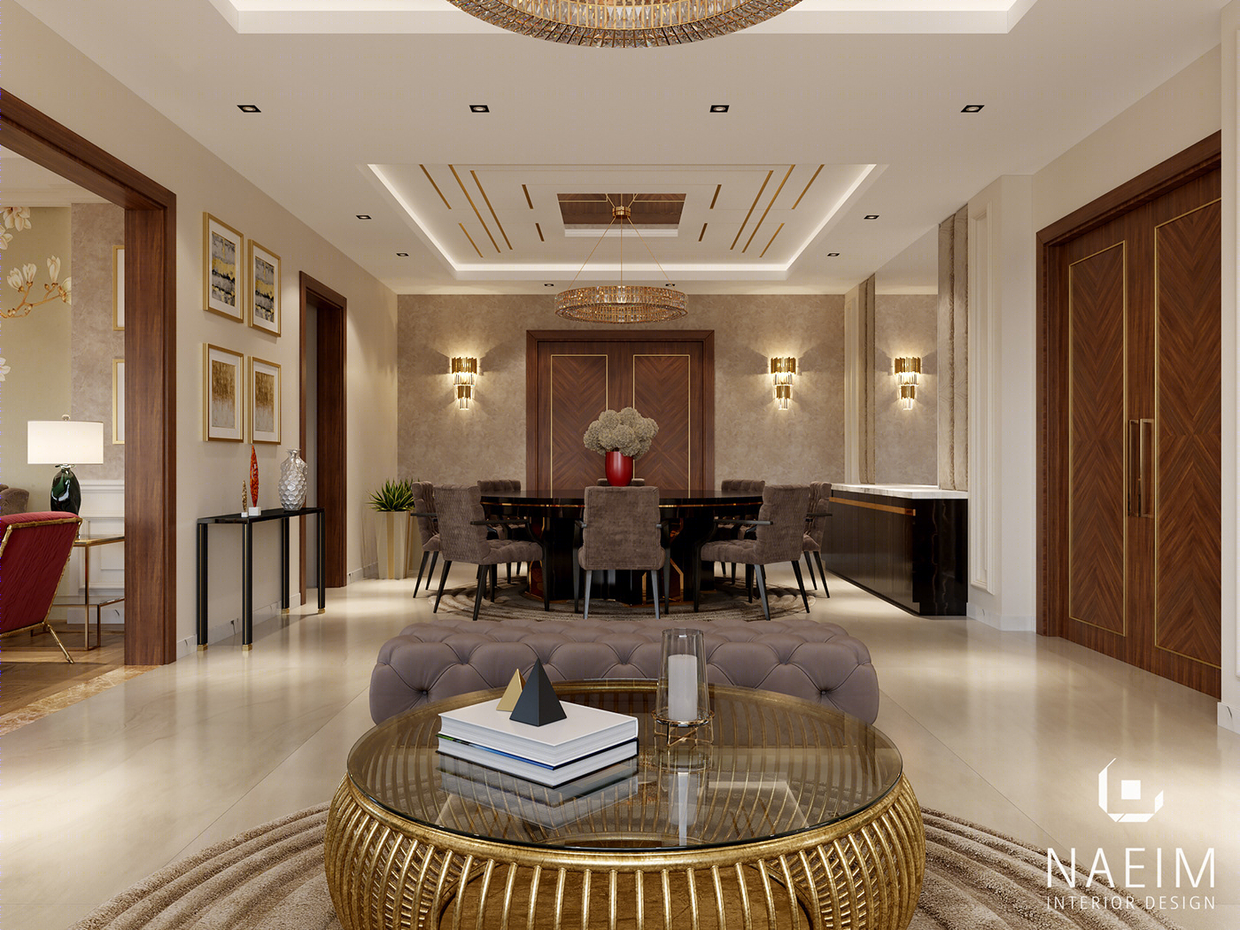 Anastasiya Gushchina丨别墅丨luxury Reception-3