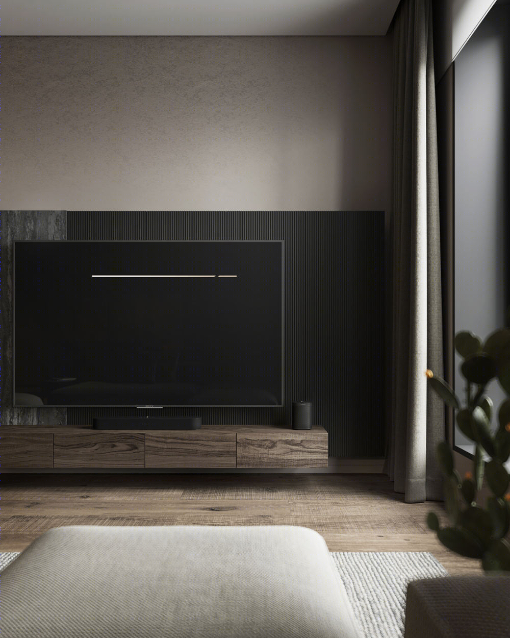 自然色彩的简约公寓设计丨Mikhail Startsev-18