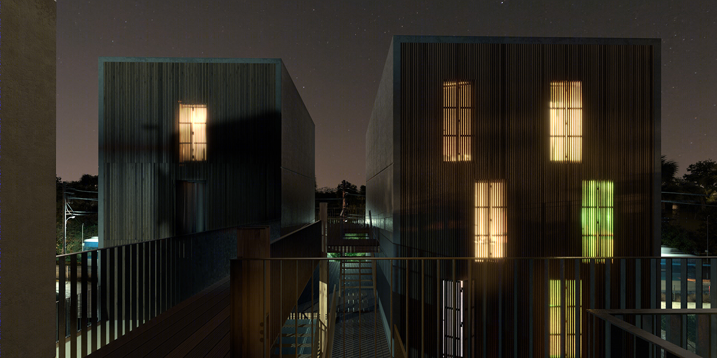 创意光影下的法国 Monsumm 建筑可视化-17