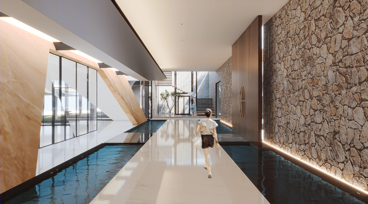 印尼豪华 mansion 艺术设计丨印度尼西亚楠榜丨Angkasa Architects-11