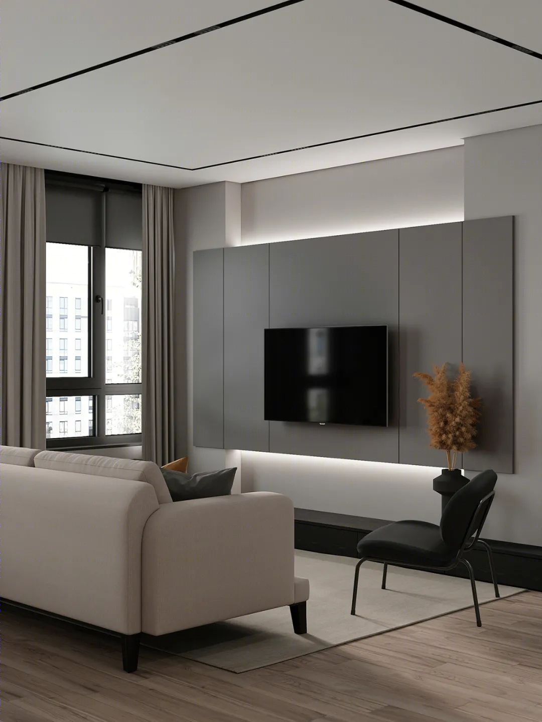 灰调空间家居设计丨Tomkin design-7