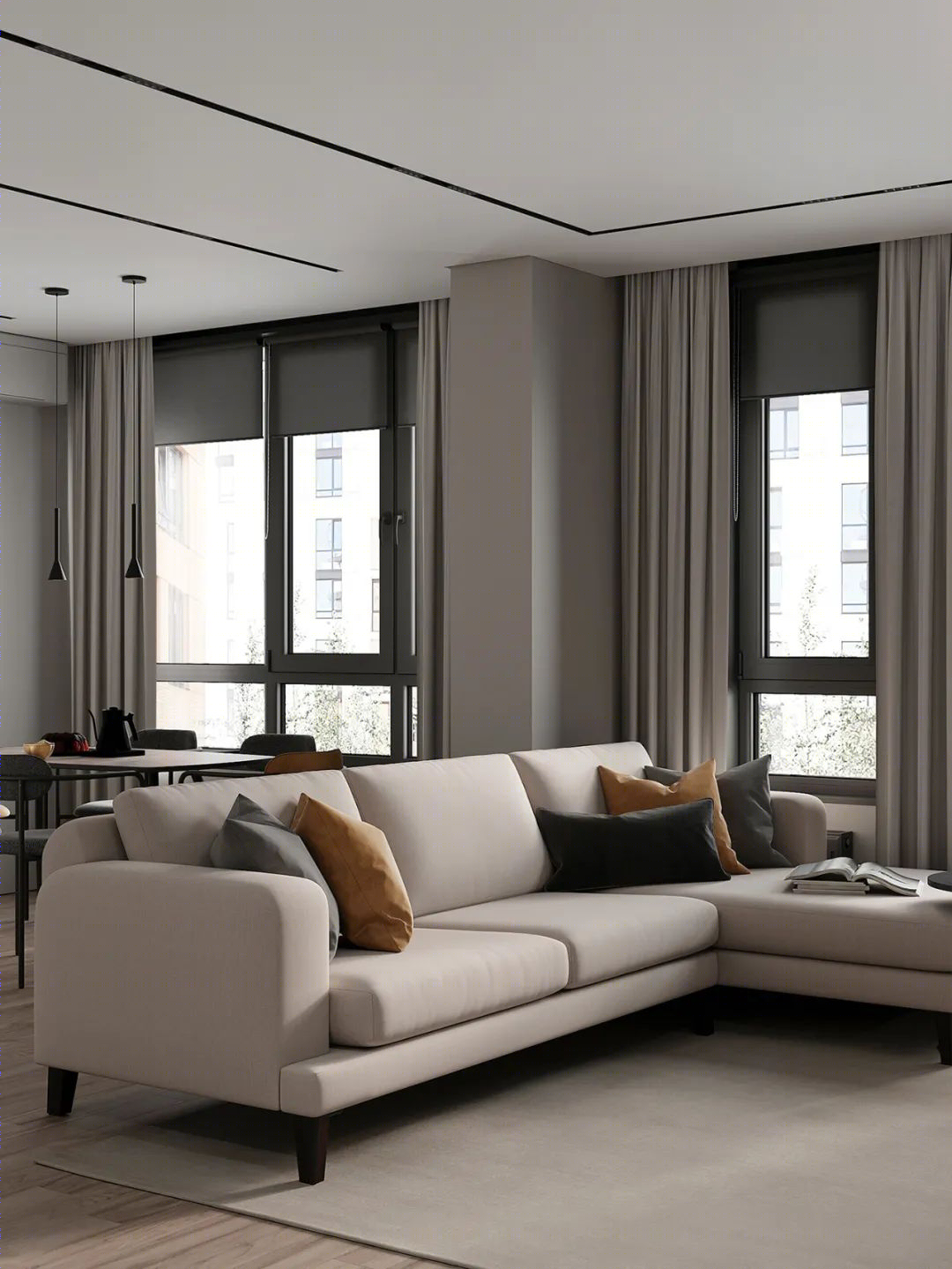 灰调空间家居设计丨Tomkin design-8