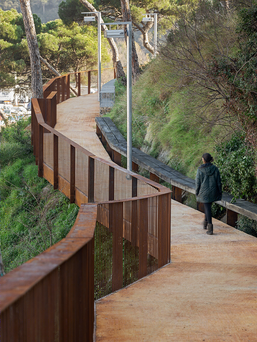 巴塞罗那生态步道连接城市与自然丨西班牙巴塞罗那丨Batlleiroig Arquitectura-19