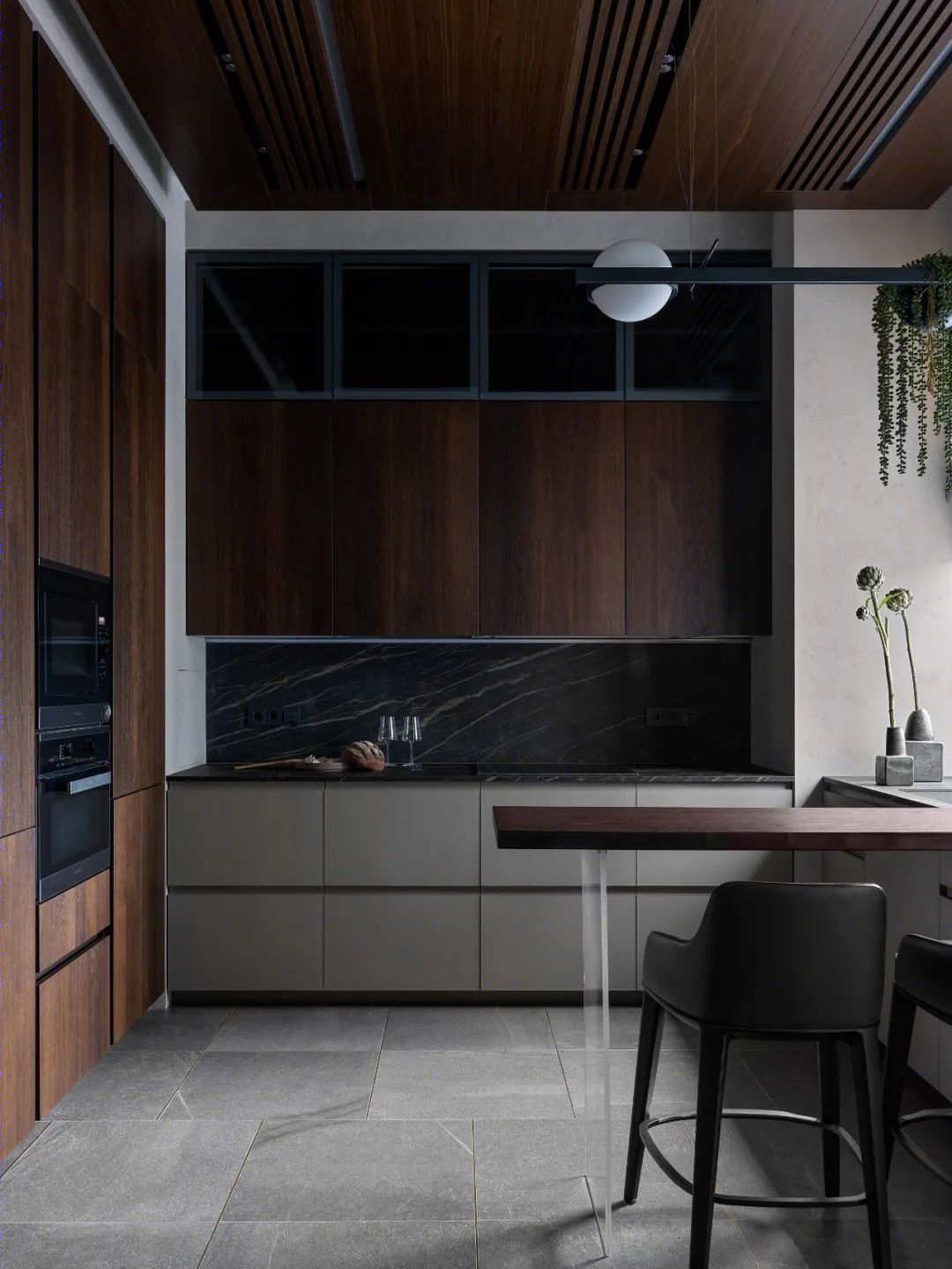 DE&DE 新作 | 95m²简约私宅，大理石与原木的和谐-40
