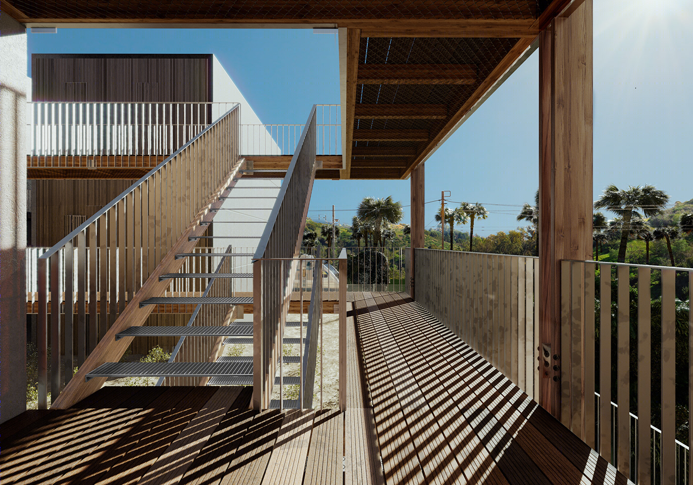 创意光影下的法国 Monsumm 建筑可视化-19