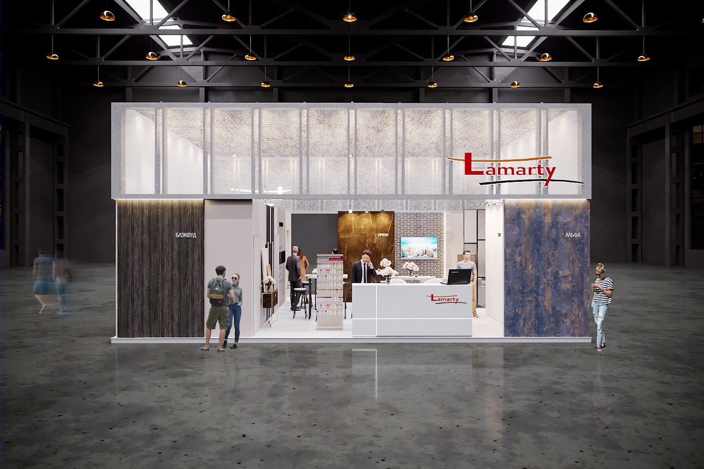 Anita Protsan丨展厅丨Exhibition stand ''Lamarty''丨乌克兰-5