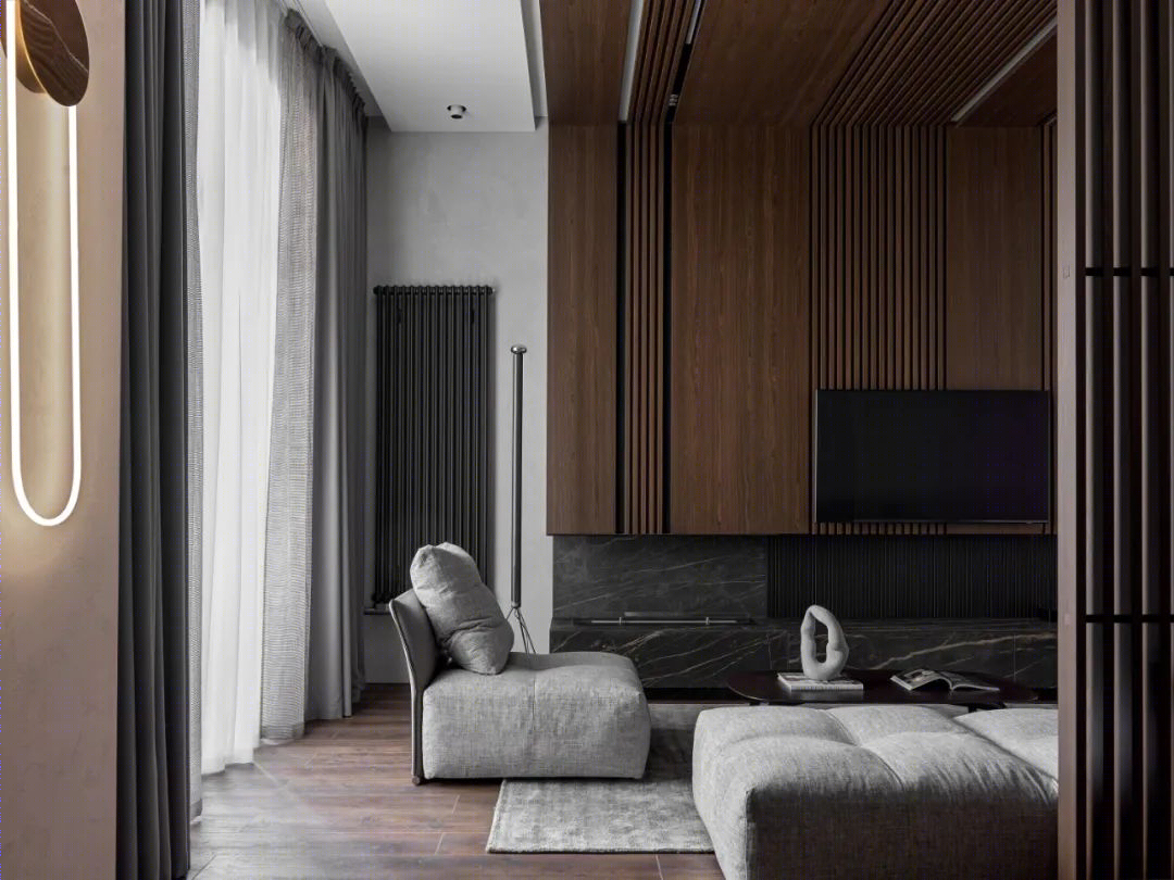 DE&DE 新作 | 95m²简约私宅,大理石与原木的和谐-41