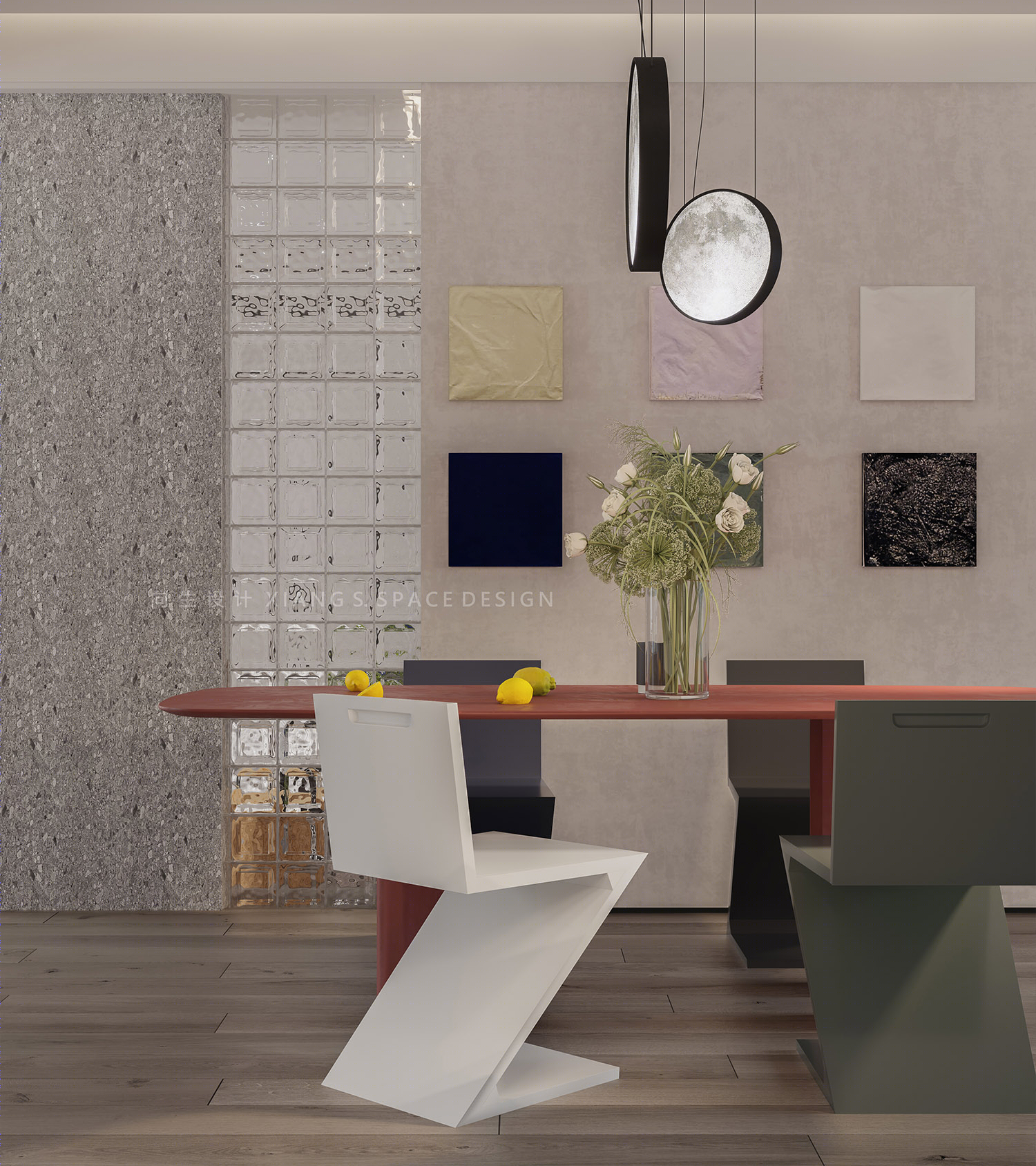 几何予我·色彩予你丨中国上海丨向生空间设计-27