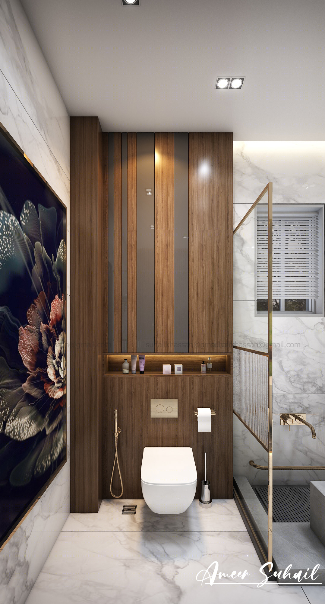 2021 年迪拜现代洗手间设计案例丨阿联酋迪拜-8