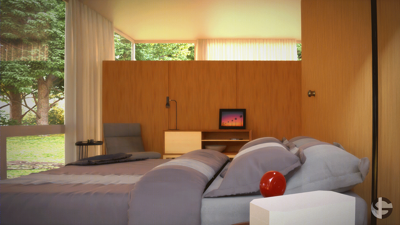 Casa Farnsworth Archviz-4