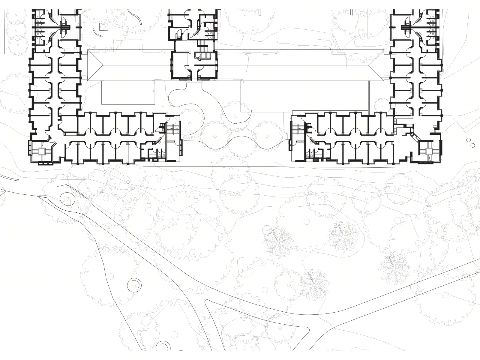 融合校园环境的 Barnato Hall Addition Phase 1 设计-18